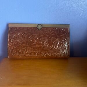 Patricia Nash tooled wallet